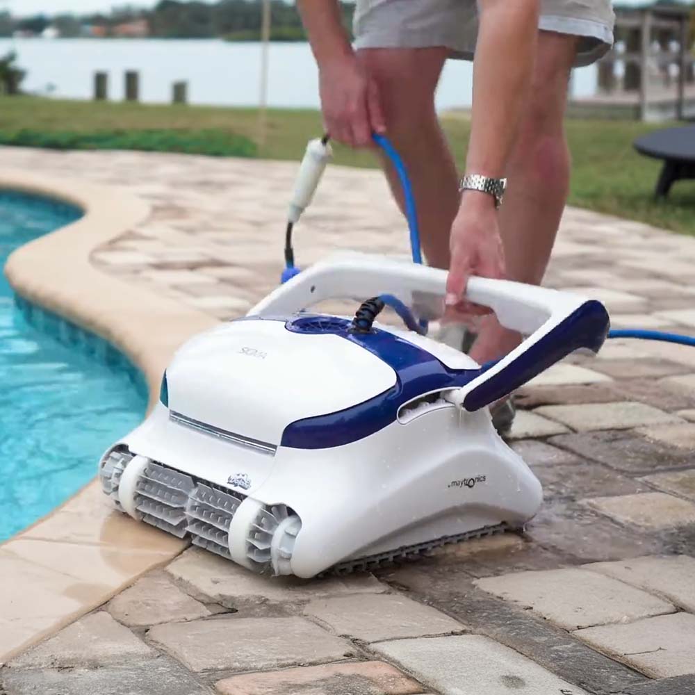 Corded Robotic Pool Vacuum Cleaner