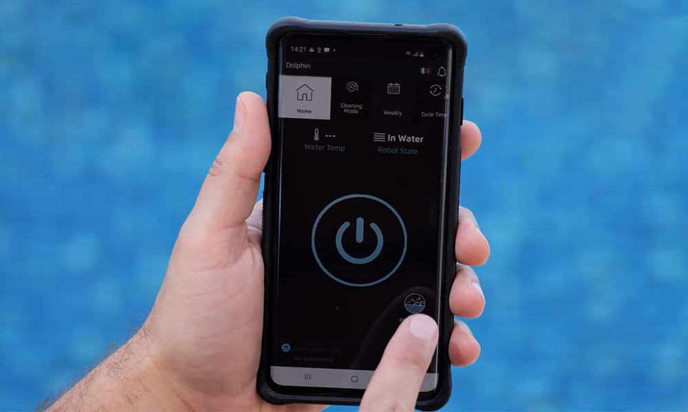 Dolphin E50 Robotic Pool Cleaner App