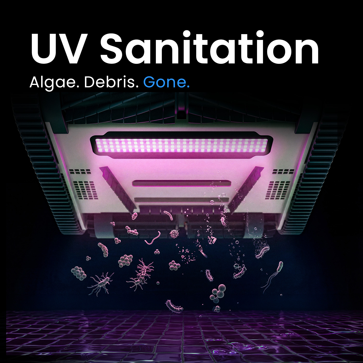 Clear UV Built-in UV-C Disinfection