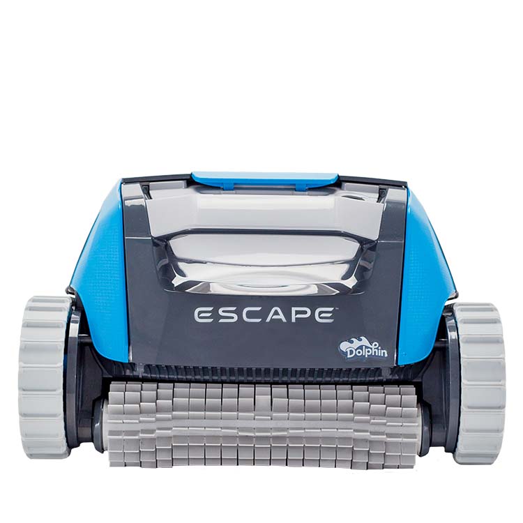 Dolphin Escape Robotic Pool Cleaner (2024 Model) — Massive Top-Loading  Filter, Dual Motors, HyperBrush, HyperGrip Tracks, Smart Navigation — for  Above